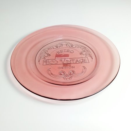 [DCRO1769-02] 빈티지 플레이트 Φ28cm(핑크)